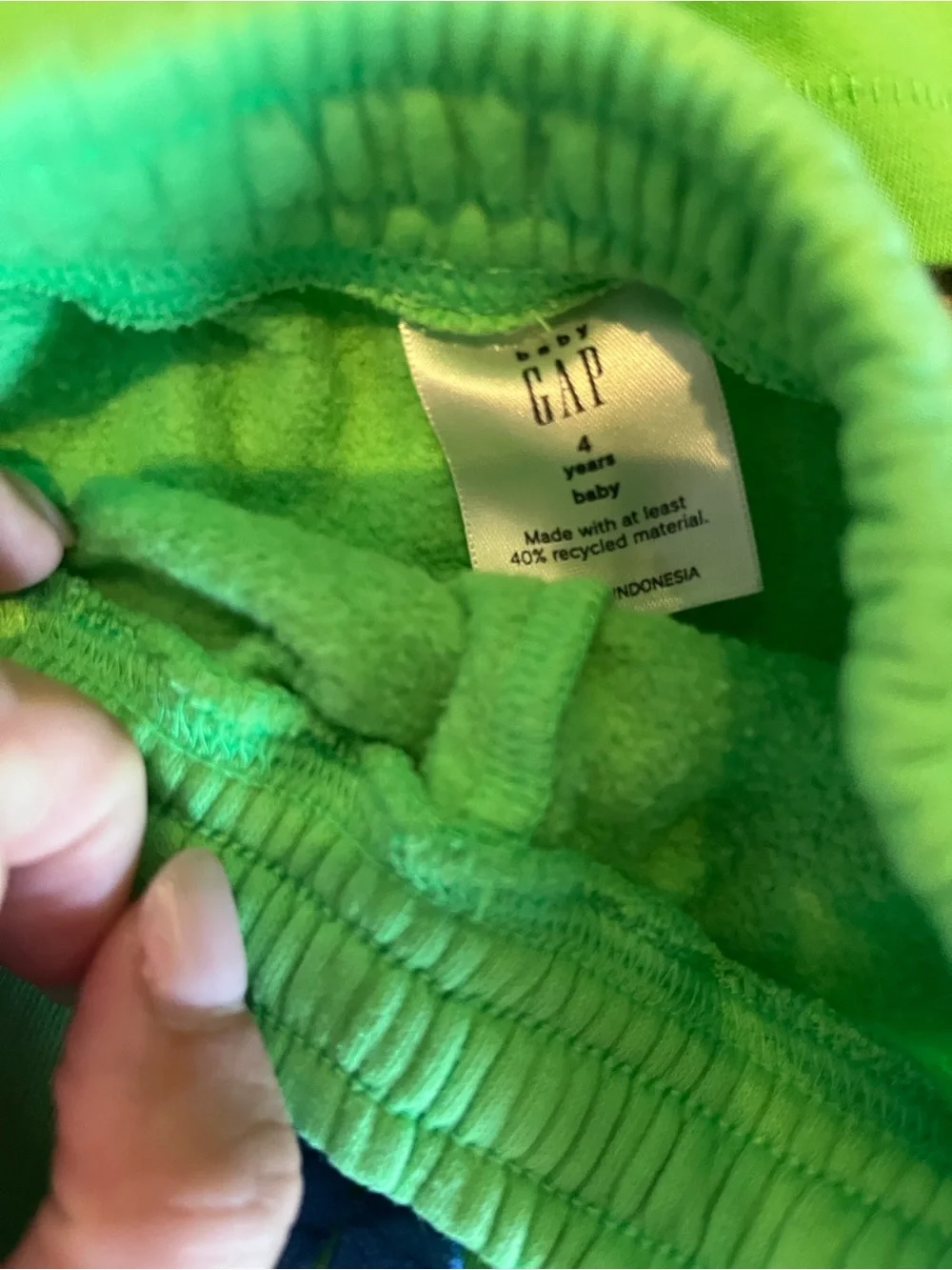 GAP Neon Green Kids Short-Sleeve Set